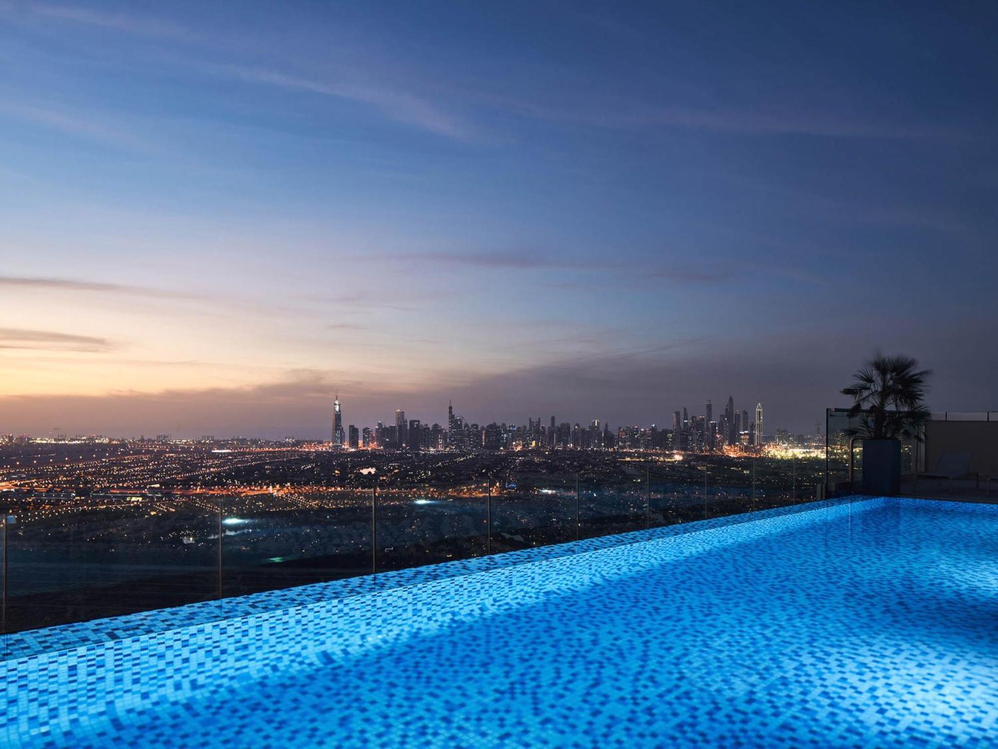 Adagio Jumeirah Village Triangle Dubaj Kültér fotó